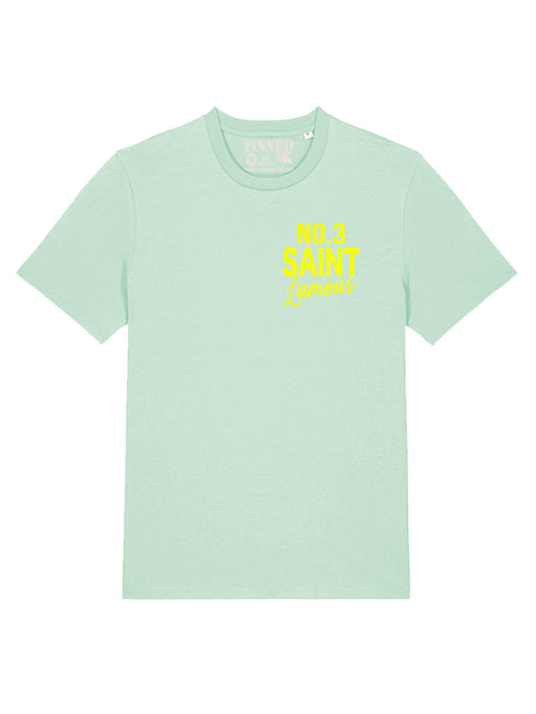 T-shirt Saint L'amour Velvet Neon Yellow